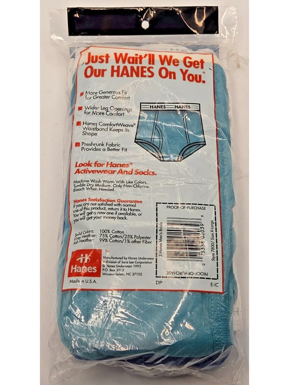 Hanes vintage 1990s